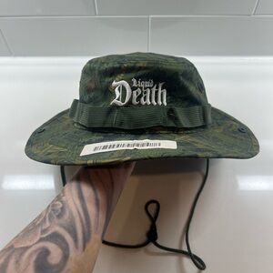 ***Brand New*** Liquid Death Camo Camp Hat